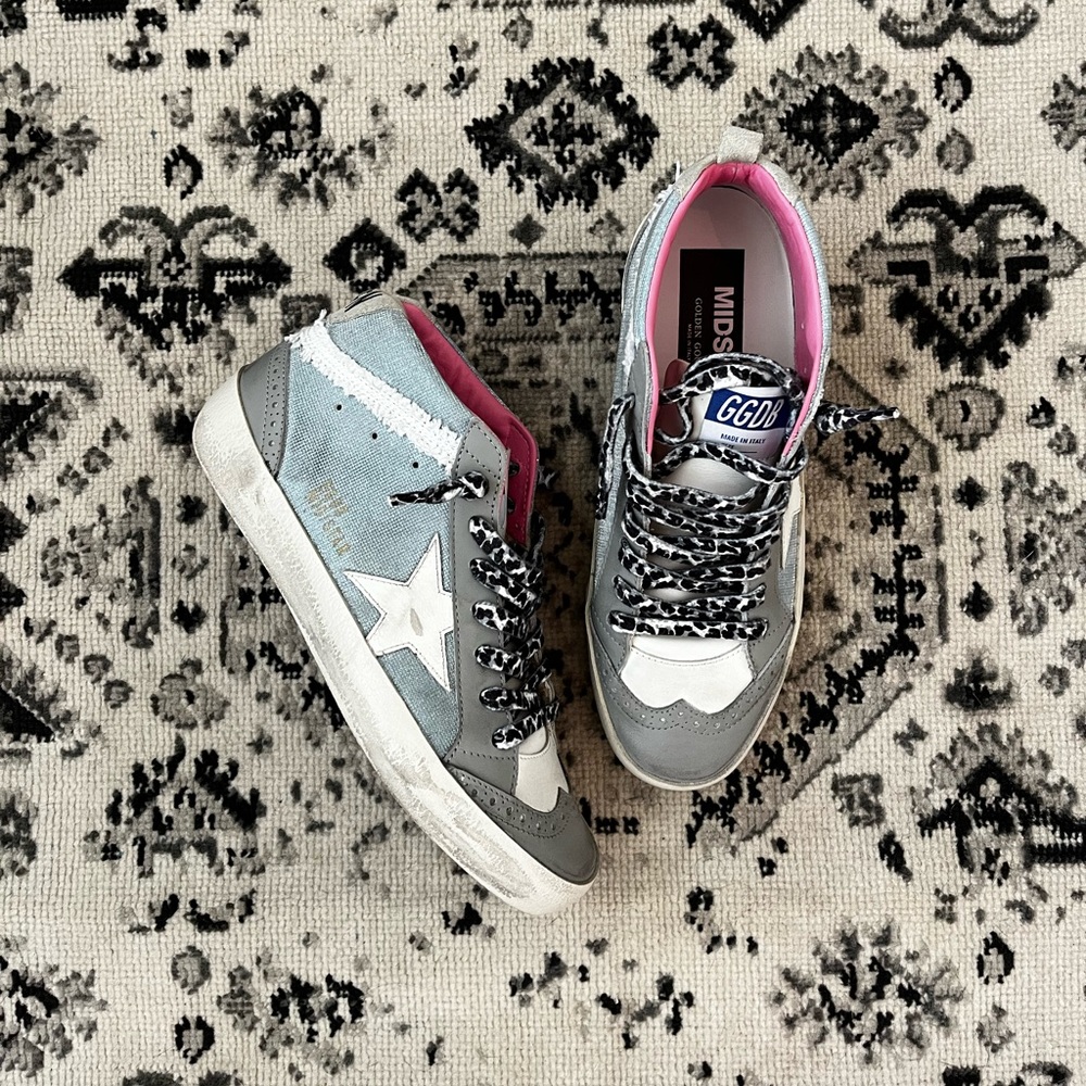 EUC 🌟Golden Goose Deluxe Brand 🌟 Mid Star Sneakers